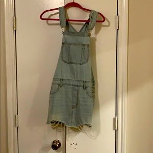 Mini overall Jean jumper